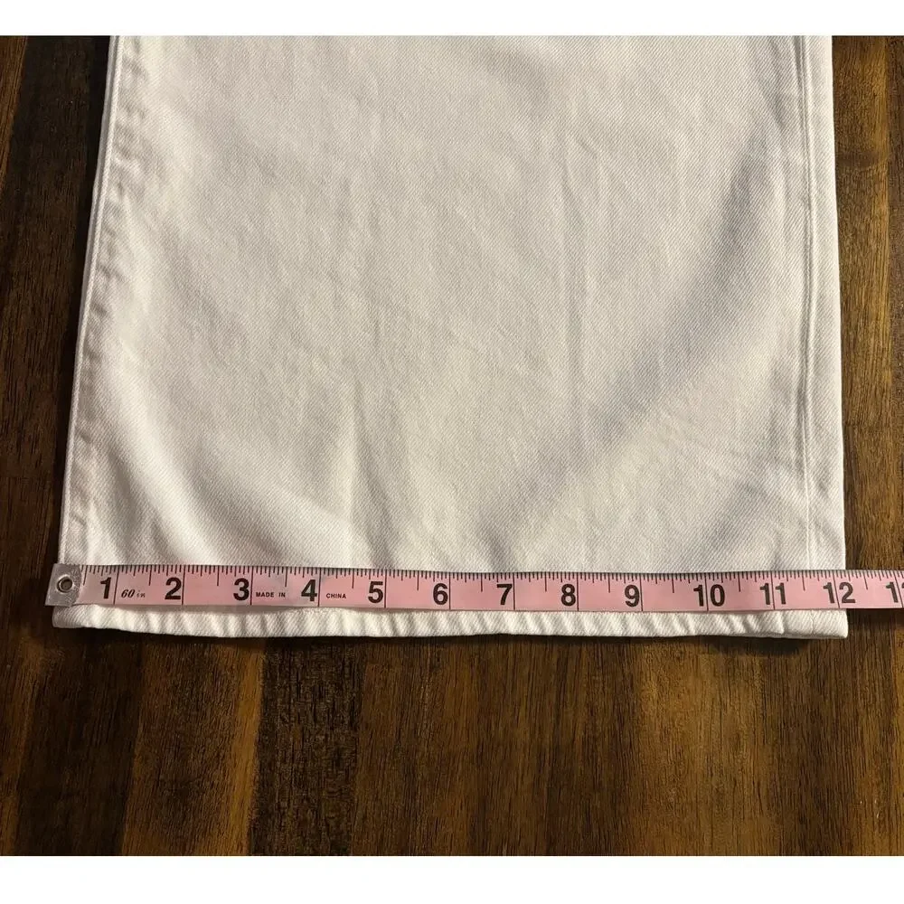 Madewell White Wide-Leg Jeans - Picture 14 of 16